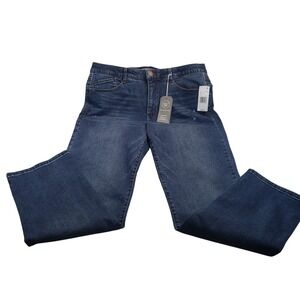 [NWT] Wit & Wisdom Sawyer Ab'solution Straight Jeans Women 16 Indigo L2561WE1D